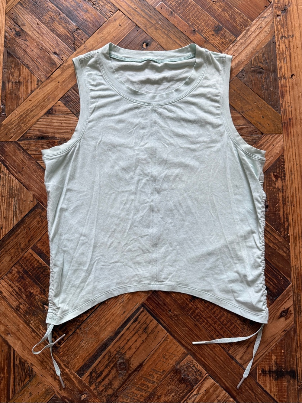 lululemon athletica Light Sage Tie-Hem Sleeveless Tank